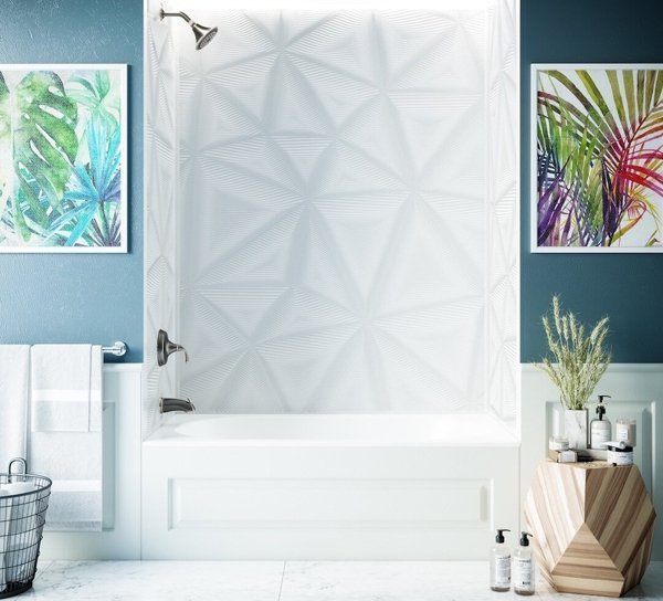 Reforma del baño sin obras con paneles decorativos – MSD Panels – Paneles y  revestimientos 3D